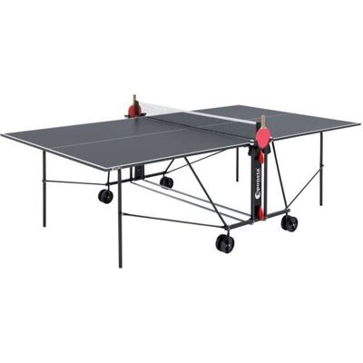 SPONETA - Tennis de table - Table compacte pour extérieur - Gris et noir - Publicité SPONETA - Tennis de table - Table compacte pour extérieur - Gris et noir - Publicité