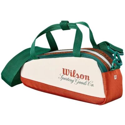 Mini sac de raquette de tennis enfant Wilson Roland Garros 2026 - Publicité Mini sac de raquette de tennis enfant Wilson Roland Garros 2026 - Publicité