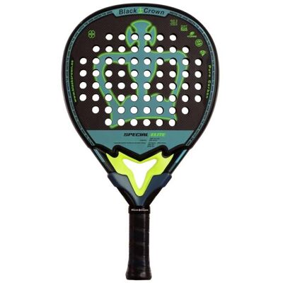 Raquette de padel Black Crown Special Elite Noir - Publicité Raquette de padel Black Crown Special Elite Noir - Publicité