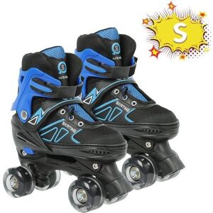 YUEGMES Roller Patin Quad Taille réglable pour Enfant Patins à roulettes BleuNoir Bleu - Publicité YUEGMES Roller Patin Quad Taille réglable pour Enfant Patins à roulettes BleuNoir Bleu - Publicité