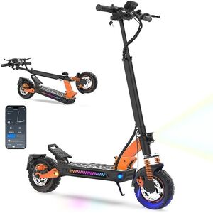 TUNO NT3S Trottinette Electrique - 1000W -45km/h - Autonomie 35-45km - 48V13Ah - 10 Pouces - 4 Modes - Pliable Noir - Publicité TUNO NT3S Trottinette Electrique - 1000W -45km/h - Autonomie 35-45km - 48V13Ah - 10 Pouces - 4 Modes - Pliable Noir - Publicité