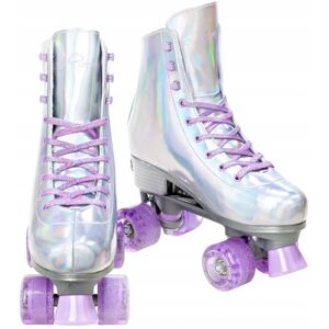 Patin à roulettes - RAVEN - HOLO - Multicolore - Roller - Adulte Blanc - Publicité Patin à roulettes - RAVEN - HOLO - Multicolore - Roller - Adulte Blanc - Publicité