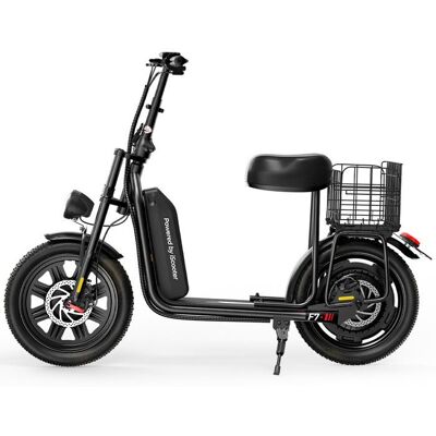 Trottinette électrique iScooter F7 batterie 48 V 104 Ah moteur 1 000 W autonomie 72 km noire Noir - Publicité Trottinette électrique iScooter F7 batterie 48 V 104 Ah moteur 1 000 W autonomie 72 km noire Noir - Publicité