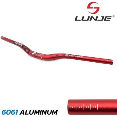 Generic Guidon Trottinette Électrique de 720 mm avec élévation 25 mm rouge-noir - Ref EWM894 - Publicité Generic Guidon Trottinette Électrique de 720 mm avec élévation 25 mm rouge-noir - Ref EWM894 - Publicité