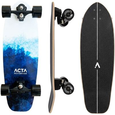 ACTA Surfskate Foam 31 – Surf-skate 7 Plis - Trucks Curve Noir - Publicité ACTA Surfskate Foam 31 – Surf-skate 7 Plis - Trucks Curve Noir - Publicité