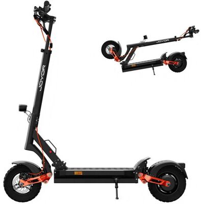 Trottinette électrique tout-terrain pliable - JOYOR - Modèle JOYOR T6E PRO - Batterie amovible 48 V 26 Ah Noir - Publicité Trottinette électrique tout-terrain pliable - JOYOR - Modèle JOYOR T6E PRO - Batterie amovible 48 V 26 Ah Noir - Publicité