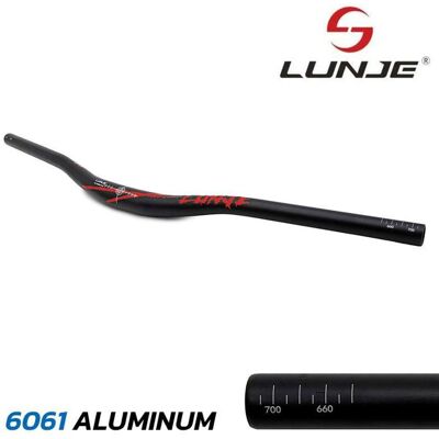 Generic Guidon Trottinette Électrique de 720 mm avec élévation 25 mm noir-rouge - Ref EWM151 - Publicité Generic Guidon Trottinette Électrique de 720 mm avec élévation 25 mm noir-rouge - Ref EWM151 - Publicité