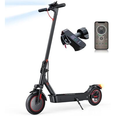 Trottinette électrique iScooter I9Max-10-500W-36 V10 Ah-3 vitesses-Vitesse maximale 35 km/h- Autonomie 40 km-Pliable-App-Urbain Noir - Publicité Trottinette électrique iScooter I9Max-10-500W-36 V10 Ah-3 vitesses-Vitesse maximale 35 km/h- Autonomie 40 km-Pliable-App-Urbain Noir - Publicité