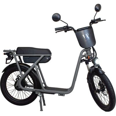 Trottinette électrique - WISPEED - WIMOB Plus - Gris Gris - Publicité Trottinette électrique - WISPEED - WIMOB Plus - Gris Gris - Publicité