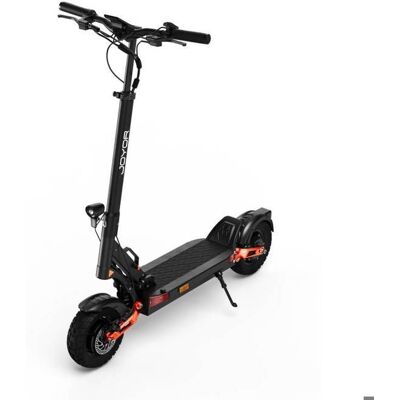 Trottinette électrique JOYOR T10 Double moteur 2x1000W – Batterie 60V 18Ah – Autonomie 75 km – 10 pouces tout terrain – NFC Noir - Publicité Trottinette électrique JOYOR T10 Double moteur 2x1000W – Batterie 60V 18Ah – Autonomie 75 km – 10 pouces tout terrain – NFC Noir - Publicité