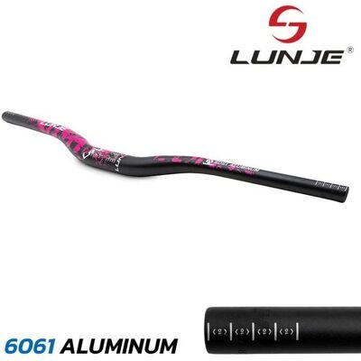 Generic Guidon Trottinette Électrique de 720 mm avec élévation 25 mm noir-Rose - Ref EWM324 - Publicité Generic Guidon Trottinette Électrique de 720 mm avec élévation 25 mm noir-Rose - Ref EWM324 - Publicité