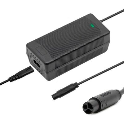Generic Chargeur Trottinette Électrique 48v (sortie 54 6v) 2A connecteur Julet 3105 - Ref EWM337 - Publicité Generic Chargeur Trottinette Électrique 48v (sortie 54 6v) 2A connecteur Julet 3105 - Ref EWM337 - Publicité