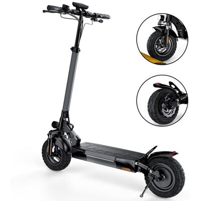 OEM Trottinette Électrique Pliable W9 Autonomie 35-45km Trottinette Batterie 48V 14Ah Moteur 1000W Scooter Électrique Noir - Publicité OEM Trottinette Électrique Pliable W9 Autonomie 35-45km Trottinette Batterie 48V 14Ah Moteur 1000W Scooter Électrique Noir - Publicité