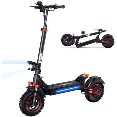 Trottinette Electrique Pliable ISCOOTER iX5S pour Adulte Autonomie 55KM Moteur 1200W Batterie 15Ah Pneus 11 Charge 150KG Noir - Publicité Trottinette Electrique Pliable ISCOOTER iX5S pour Adulte Autonomie 55KM Moteur 1200W Batterie 15Ah Pneus 11 Charge 150KG Noir - Publicité