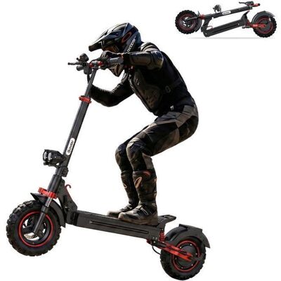 Trottinette Electrique Pliable ISCOOTER A5 pour Adulte Autonomie 60KM Moteur 1200W Batterie 15Ah Pneus 11 Charge 150KG Noir - Publicité Trottinette Electrique Pliable ISCOOTER A5 pour Adulte Autonomie 60KM Moteur 1200W Batterie 15Ah Pneus 11 Charge 150KG Noir - Publicité