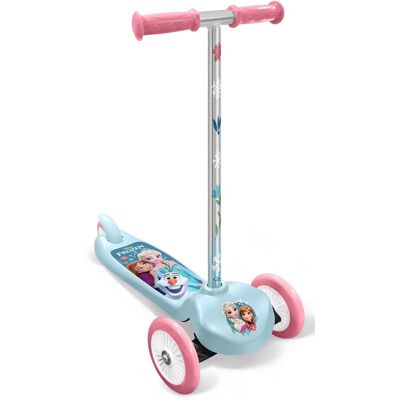 Trottinette enfant steering - LA REINE DES NEIGES - RN246045 - 3 roues - Bleu Bleu - Publicité Trottinette enfant steering - LA REINE DES NEIGES - RN246045 - 3 roues - Bleu Bleu - Publicité
