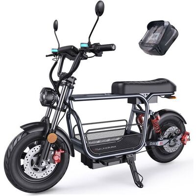 ISCOOTER Trottinette électrique DX5 - Batterie 1500W 48V 156Ah autonomie 60-72 km roues de 15 pouces. Noir - Publicité ISCOOTER Trottinette électrique DX5 - Batterie 1500W 48V 156Ah autonomie 60-72 km roues de 15 pouces. Noir - Publicité