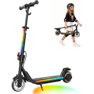 Trottinette Électrique Enfant Pliable iScooter iK3max3 Vitesses Autonomie 13kmHauteur Réglable200WLED Multicolores6-14 Ans Noir - Publicité Trottinette Électrique Enfant Pliable iScooter iK3max3 Vitesses Autonomie 13kmHauteur Réglable200WLED Multicolores6-14 Ans Noir - Publicité