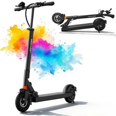 JOYOR F5- Trottinette électrique pliable - Moteurs 500W Avant & Arrière - Batterie 48V 104Ah - Autonomie max 35-45km/h - Bluetooth Noir - Publicité JOYOR F5- Trottinette électrique pliable - Moteurs 500W Avant & Arrière - Batterie 48V 104Ah - Autonomie max 35-45km/h - Bluetooth Noir - Publicité