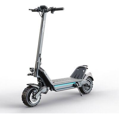 JOYOR E6S- Trottinette électrique pliable - Batterie 60V 31.5Ah - Moteur 2*1600W - 11 pouces - 80KM/H - Autonomie 100KM - Noir Noir - Publicité JOYOR E6S- Trottinette électrique pliable - Batterie 60V 31.5Ah - Moteur 2*1600W - 11 pouces - 80KM/H - Autonomie 100KM - Noir Noir - Publicité