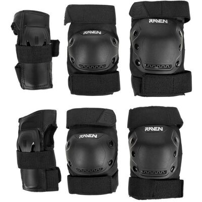 Protection Dexard RAVEN Roller Trottinette - - Noir Noir - Publicité Protection Dexard RAVEN Roller Trottinette - - Noir Noir - Publicité