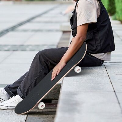 MIPAN. Skateboard Complet pour Enfants + Adolescents + Adultes + débutants - Avec 4 roues - Max:120Kg - Bleu Bleu - Publicité MIPAN. Skateboard Complet pour Enfants + Adolescents + Adultes + débutants - Avec 4 roues - Max:120Kg - Bleu Bleu - Publicité