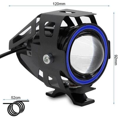 Generic Phare Trottinette Électrique LED U7 12-80V Azul - Ref 8643-47 - Publicité Generic Phare Trottinette Électrique LED U7 12-80V Azul - Ref 8643-47 - Publicité