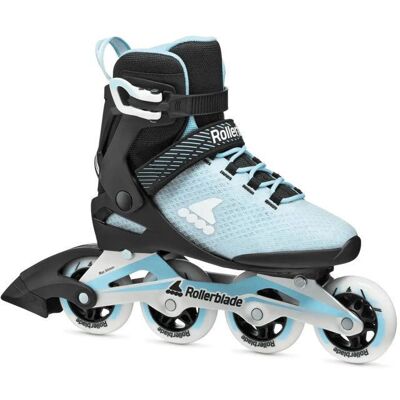 ROLLERBLADE Fitness Macroblade 80 W Bleu Poudre Noir - Roller Bleu - Publicité ROLLERBLADE Fitness Macroblade 80 W Bleu Poudre Noir - Roller Bleu - Publicité
