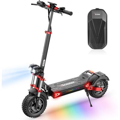 Trottinette Électrique Adulte iScooter iX7 Pro Double Moteur 2×1000W Batterie 48V 17 5Ah Autonomie jusqu’à 80 km Noir - Publicité Trottinette Électrique Adulte iScooter iX7 Pro Double Moteur 2×1000W Batterie 48V 17 5Ah Autonomie jusqu’à 80 km Noir - Publicité