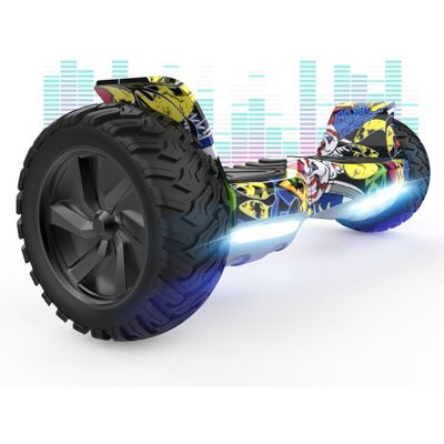 RCB Hoverboard 85 pouces Hummer Tout Terrain LED Bluetooth avec Moteur Puissant Cadeau iéal Hip-hop - Publicité RCB Hoverboard 85 pouces Hummer Tout Terrain LED Bluetooth avec Moteur Puissant Cadeau iéal Hip-hop - Publicité