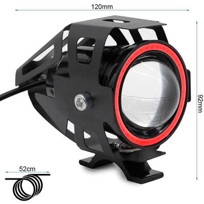 Generic Phare Trottinette Électrique LED U7 12-80V Rojo - Ref 8643-48 - Publicité Generic Phare Trottinette Électrique LED U7 12-80V Rojo - Ref 8643-48 - Publicité
