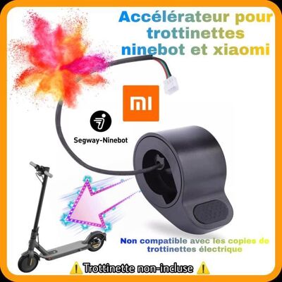 Gachette daccélérateur Xiaomi M365 PRO 1S ESSENTIAL pour trottinette électrique Noir - Publicité Gachette daccélérateur Xiaomi M365 PRO 1S ESSENTIAL pour trottinette électrique Noir - Publicité
