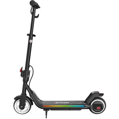 iScooter iK3Max Trottinette Électrique Enfant Pliable Guidon Réglable Bluetooth et LED Jusquà 13 km Noir - Publicité iScooter iK3Max Trottinette Électrique Enfant Pliable Guidon Réglable Bluetooth et LED Jusquà 13 km Noir - Publicité