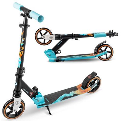 Trottinette urbaine Movino Vibe pour enfants (BLEU/ORANGE) Bleu - Publicité Trottinette urbaine Movino Vibe pour enfants (BLEU/ORANGE) Bleu - Publicité