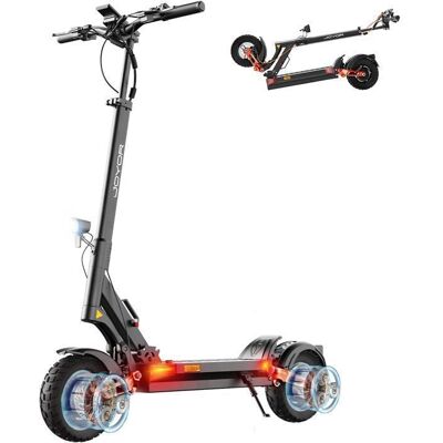 Joyor T10 - Trottinette électrique - 2000 W - roues de 10 pouces - batterie 60 V 18 Ah - Max 60KM/H - autonomie de 75 km. Noir - Publicité Joyor T10 - Trottinette électrique - 2000 W - roues de 10 pouces - batterie 60 V 18 Ah - Max 60KM/H - autonomie de 75 km. Noir - Publicité