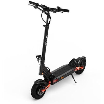 JOYOR - T10 - Trottinette électrique pliable - 2000W Double Moteur - Batterie 60V 18Ah - Kilométrage Maximal 75KM - 10 pouces Noir - Publicité JOYOR - T10 - Trottinette électrique pliable - 2000W Double Moteur - Batterie 60V 18Ah - Kilométrage Maximal 75KM - 10 pouces Noir - Publicité