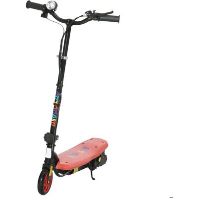 HOMCOM - trottinette électrique - Métal - 75x48x105cm - Rouge Noir - Publicité HOMCOM - trottinette électrique - Métal - 75x48x105cm - Rouge Noir - Publicité
