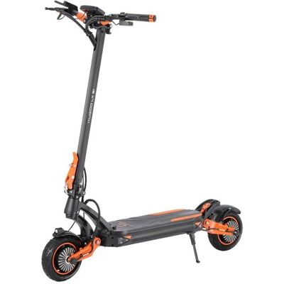 Trottinette Électrique KUGOO LX9+ - Moteur 650W*2 - Batterie 182Ah 48V - Pneus 9 x 3 - Autonomie Max 65km - Suspension à Orange - Publicité Trottinette Électrique KUGOO LX9+ - Moteur 650W*2 - Batterie 182Ah 48V - Pneus 9 x 3 - Autonomie Max 65km - Suspension à Orange - Publicité