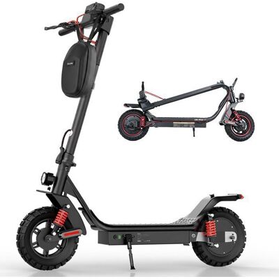 iScooter i10Plus Trottinette Électrique - Puissance Max 1000W - Autonomie 55km - Batterie 48V 15Ah - Patinette Électrique Adulte Noir - Publicité iScooter i10Plus Trottinette Électrique - Puissance Max 1000W - Autonomie 55km - Batterie 48V 15Ah - Patinette Électrique Adulte Noir - Publicité