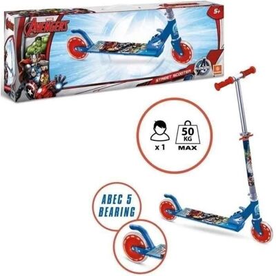 Patinette 2 roues - MARVEL - Avengers - Pliable - Guidon ajustable - Rouge Rouge - Publicité Patinette 2 roues - MARVEL - Avengers - Pliable - Guidon ajustable - Rouge Rouge - Publicité