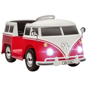 Voiture électrique enfant - AIYAPLAY - Volkswagen T1 sous licence officielle - 12 V avec 2 moteurs démarrage doux - rouge Rouge - Publicité Voiture électrique enfant - AIYAPLAY - Volkswagen T1 sous licence officielle - 12 V avec 2 moteurs démarrage doux - rouge Rouge - Publicité