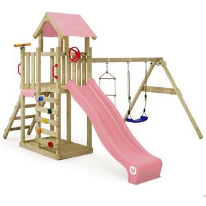 Wickey Aire de Jeux en Bois MultiFlyer Light - Sécurité Jardin - Publicité Wickey Aire de Jeux en Bois MultiFlyer Light - Sécurité Jardin - Publicité