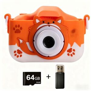 HIBA Appareil Photo pour Enfants 2.0 Pouces Enfant Mini Caméra Enfant vidéo HD 1080p Rechargeable Cadeau Jouet enfants 64G SD Blanc - Publicité HIBA Appareil Photo pour Enfants 2.0 Pouces Enfant Mini Caméra Enfant vidéo HD 1080p Rechargeable Cadeau Jouet enfants 64G SD Blanc - Publicité