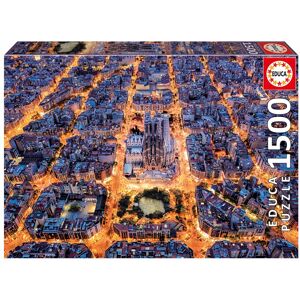 Puzzle - EDUCA - Barcelona - 1500 pièces - Thème Architecture - Dimensions 85x60 cm - Publicité Puzzle - EDUCA - Barcelona - 1500 pièces - Thème Architecture - Dimensions 85x60 cm - Publicité