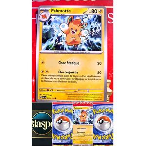 POKÉMON LANGUES FRANÇAIS Carte Pokémon Pohmotte 075/193 – Écarlate et Violet – Carte Officielle Française - Publicité POKÉMON LANGUES FRANÇAIS Carte Pokémon Pohmotte 075/193 – Écarlate et Violet – Carte Officielle Française - Publicité