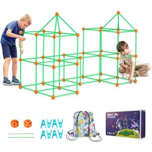 Kit de Construction - DUOKU - YAOSHUN140PCS - 140 Pièces - Tente de Jeu - Enfants 4 à 8 Ans Vert - Publicité Kit de Construction - DUOKU - YAOSHUN140PCS - 140 Pièces - Tente de Jeu - Enfants 4 à 8 Ans Vert - Publicité