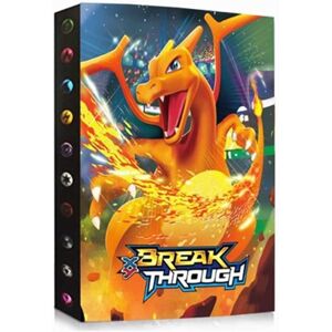 Album de cartes Pokemon - POKEMON - Capacité de 240 Cartes - Matériau de haute qualité Orange - Publicité Album de cartes Pokemon - POKEMON - Capacité de 240 Cartes - Matériau de haute qualité Orange - Publicité