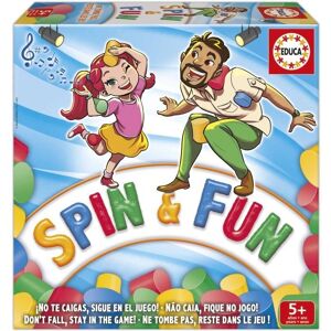Spin & Fun - Jeu d’équilibre - EDUCA - Teste l’agilité et l’équilibre - 2 à 4 joueurs - Dès 5 ans - Publicité Spin & Fun - Jeu d’équilibre - EDUCA - Teste l’agilité et l’équilibre - 2 à 4 joueurs - Dès 5 ans - Publicité