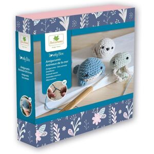 Lovely Box - SYCOMORE - Amigurumi - Animaux de la mer - Dès 10 ans - Publicité Lovely Box - SYCOMORE - Amigurumi - Animaux de la mer - Dès 10 ans - Publicité