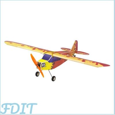 GOTOTOP Avion télécommandé Dancing Hobby E31 J3 600mm envergure PP mousse télécommande avion à jouets accessoire Rouge Type 1 - Publicité GOTOTOP Avion télécommandé Dancing Hobby E31 J3 600mm envergure PP mousse télécommande avion à jouets accessoire Rouge Type 1 - Publicité